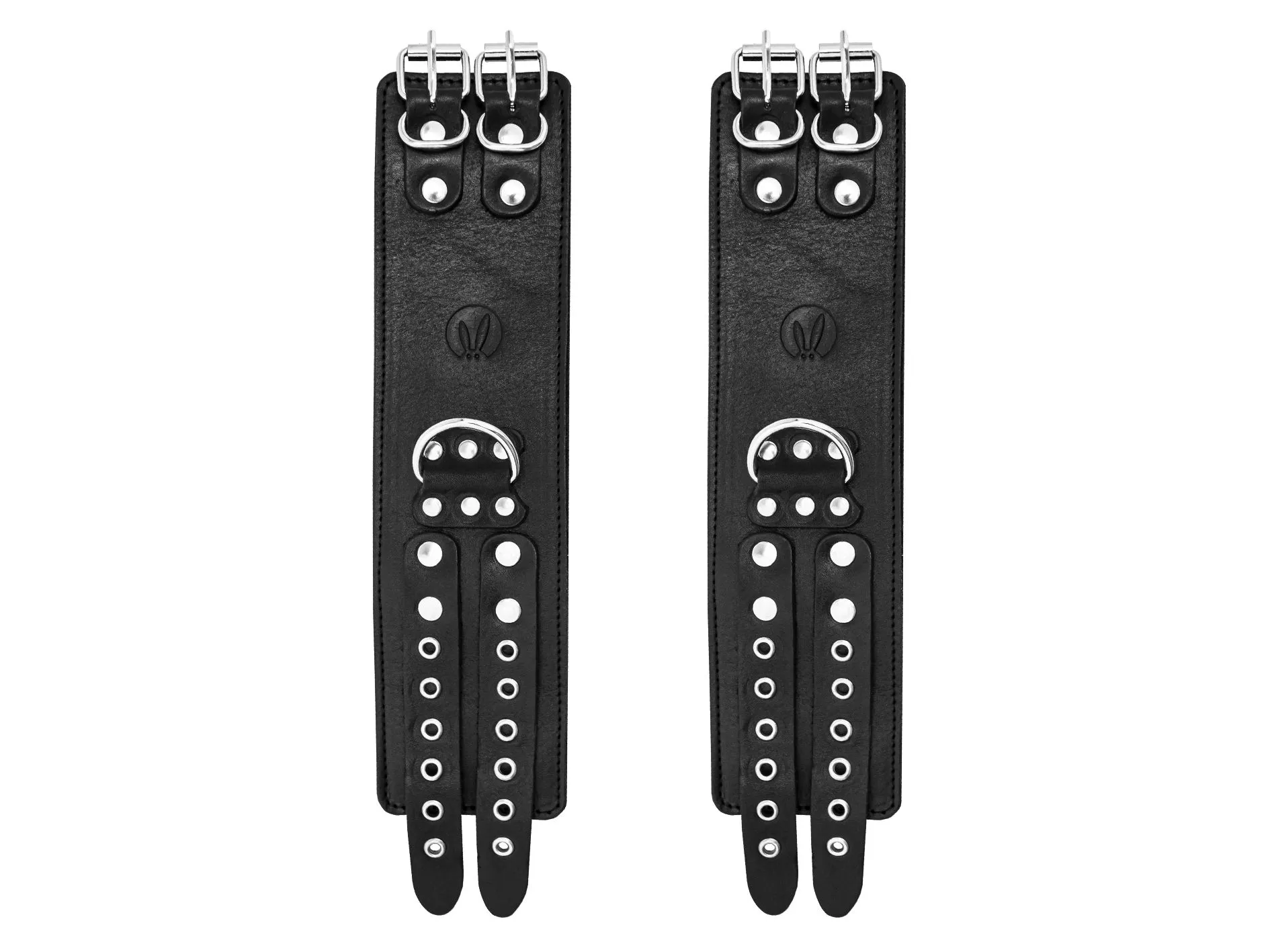 наручи декоративные широкие pinkrabbit с подкладкой, черные в Мурманске