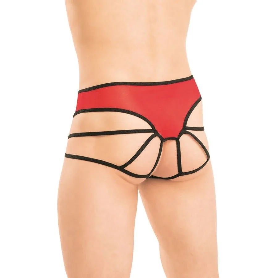 Эротическое трусы мужские flirton, красные в Мурманске