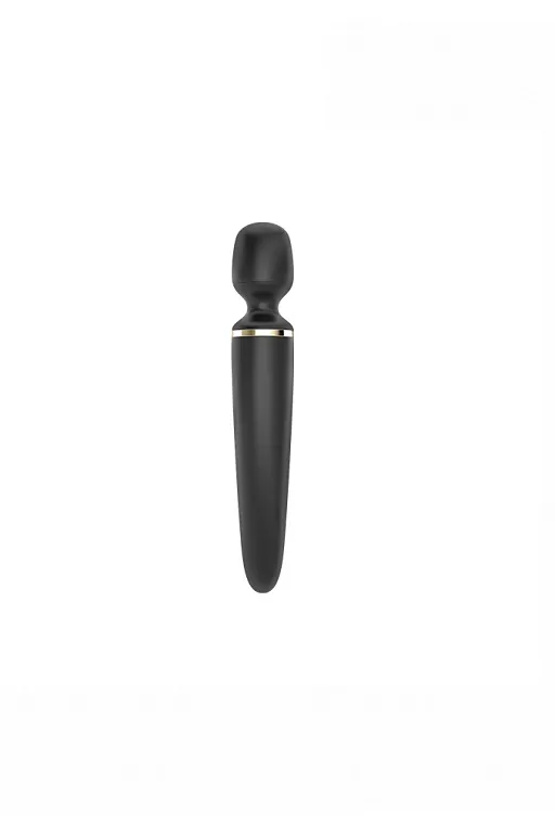 универсальный вибромассажер satisfyer wand-er woman (black/gold) в Мурманске