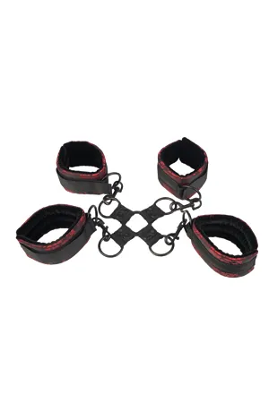 крестообразные наручники (оковы, фиксаторы) для рук и ног scandal hog tie в Мурманске