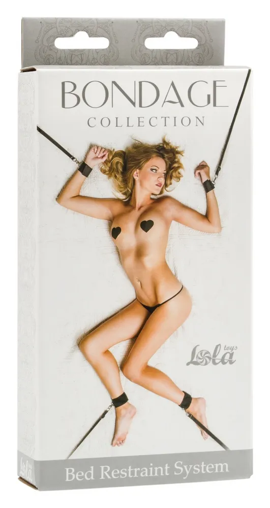 набор на кровать bondage collection bed restraint system plus size 1056-02lola в Мурманске