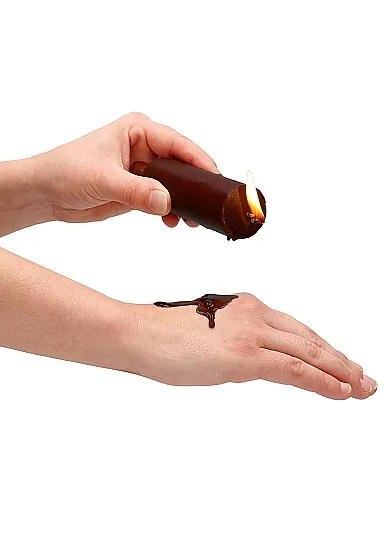 восковая bdsm-свеча  wax play с ароматом шоколада в Мурманске