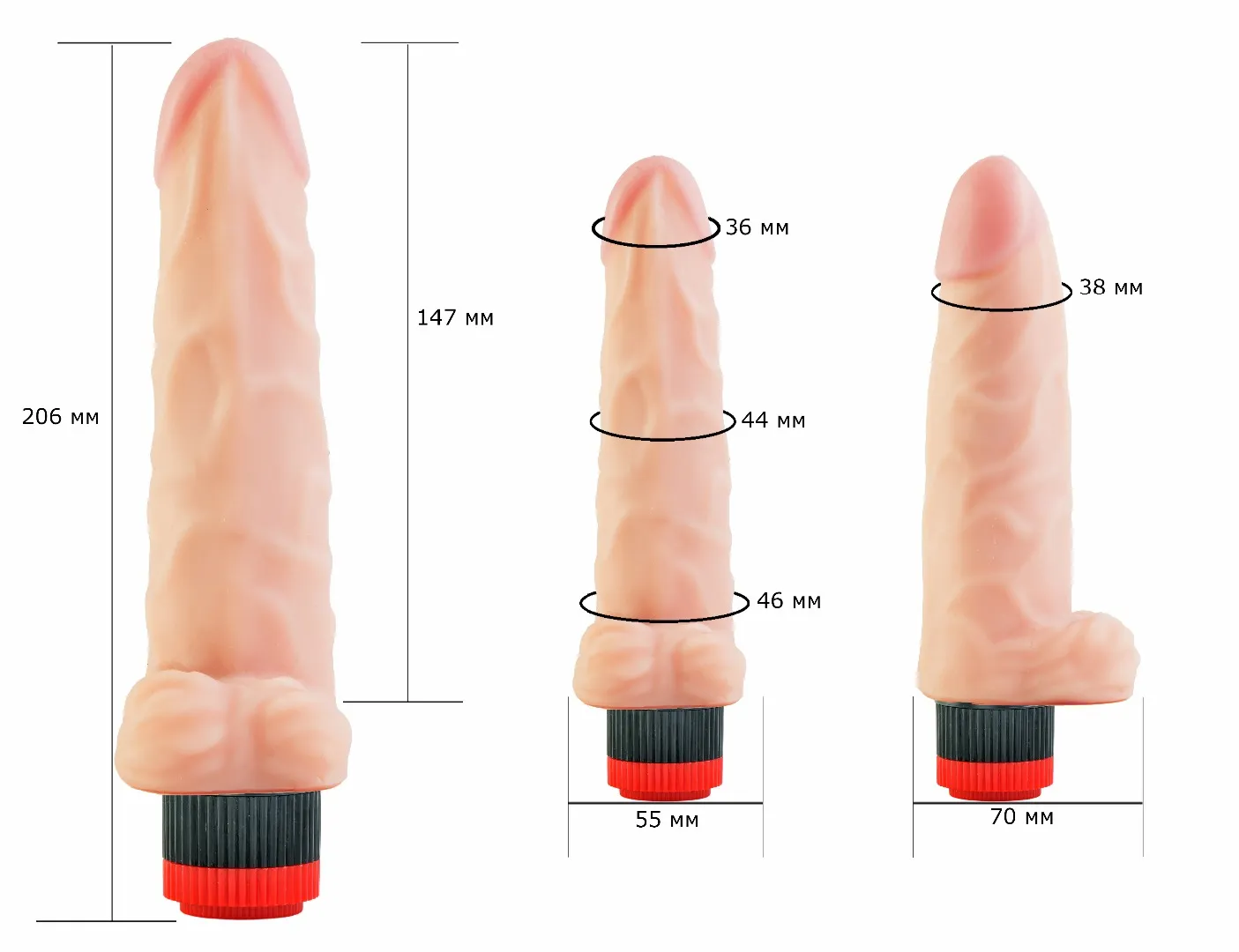 вибромассажёр cock next 6,5" 601405ru в Мурманске