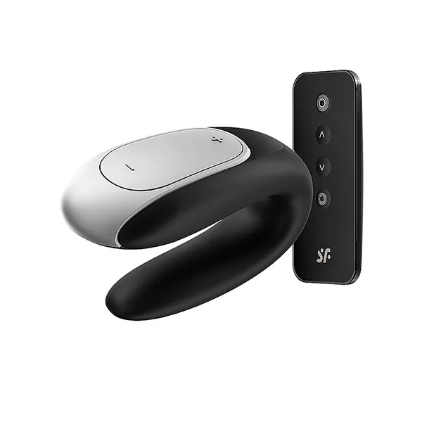 вибростимулятор для пар satisfyer double fun, черный в Мурманске