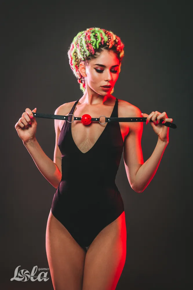 кляп party hard love addict red 1146-02lola в Мурманске