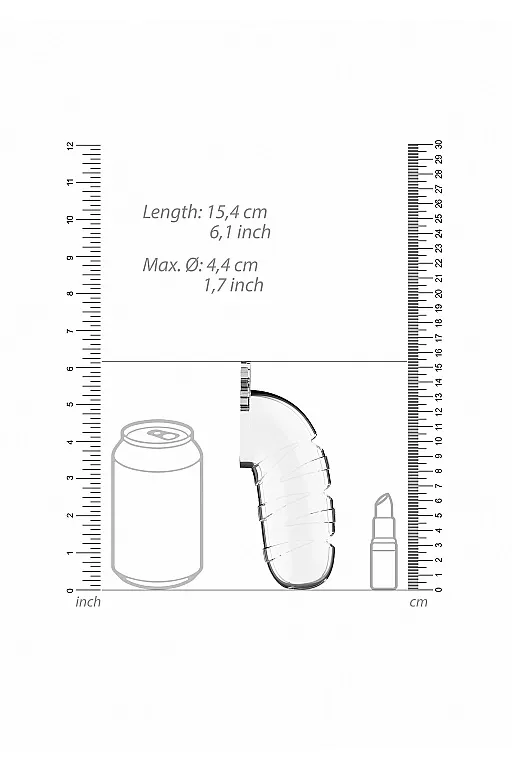 мужской пояс верности cock cage model 17 chastity 5.5" в Мурманске