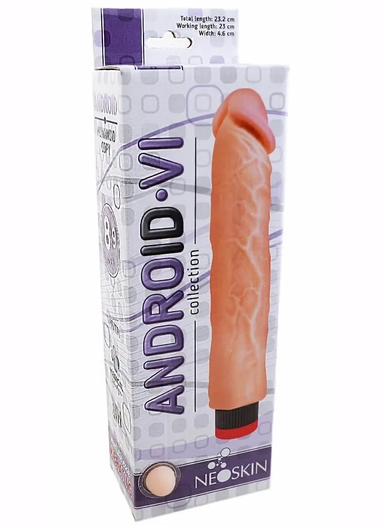 вибратор lovetoy android long, телесный в Мурманске