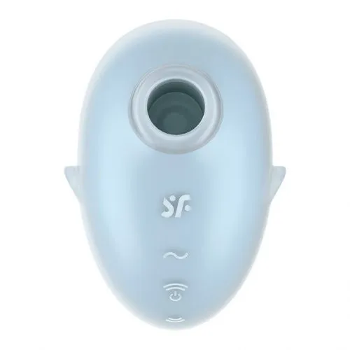 вакуумный массажер satisfyer cutie ghost light blue 067759sa в Мурманске