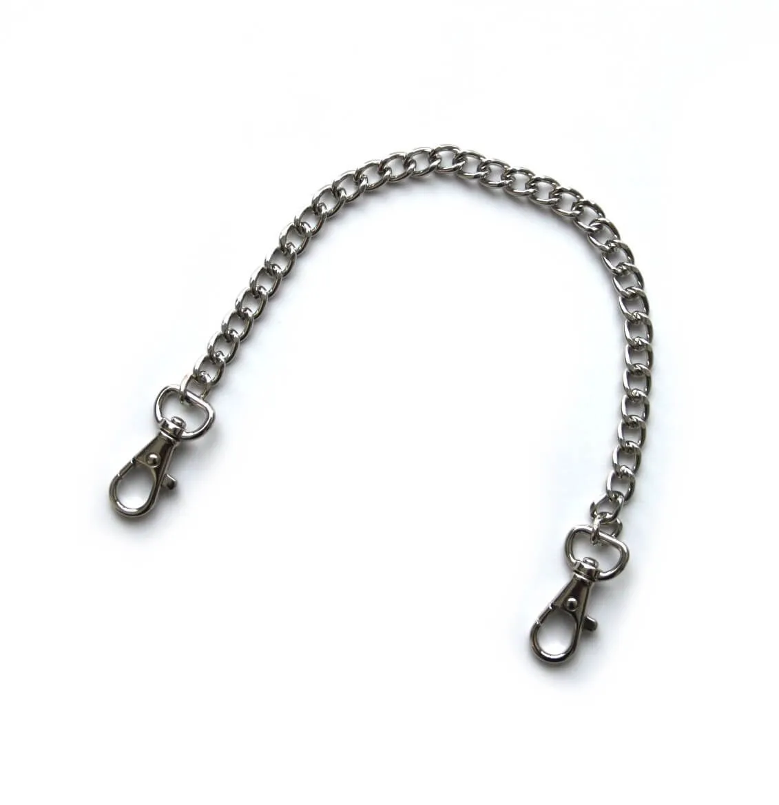 Цепь PinkRabbit с карабинами по обе стороны, 30 см