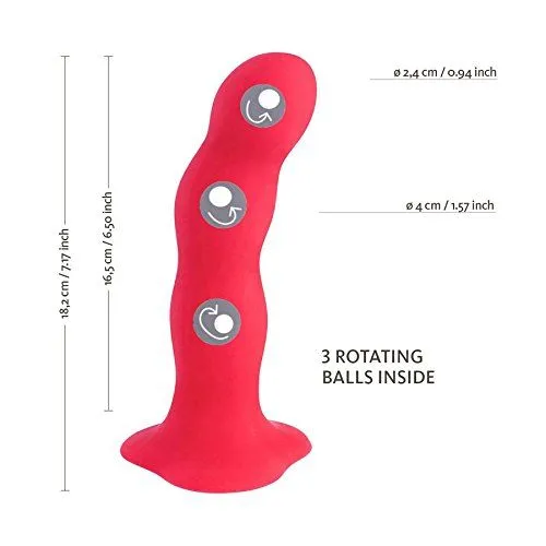 фаллоимитатор fun factory bouncer, красный в Мурманске