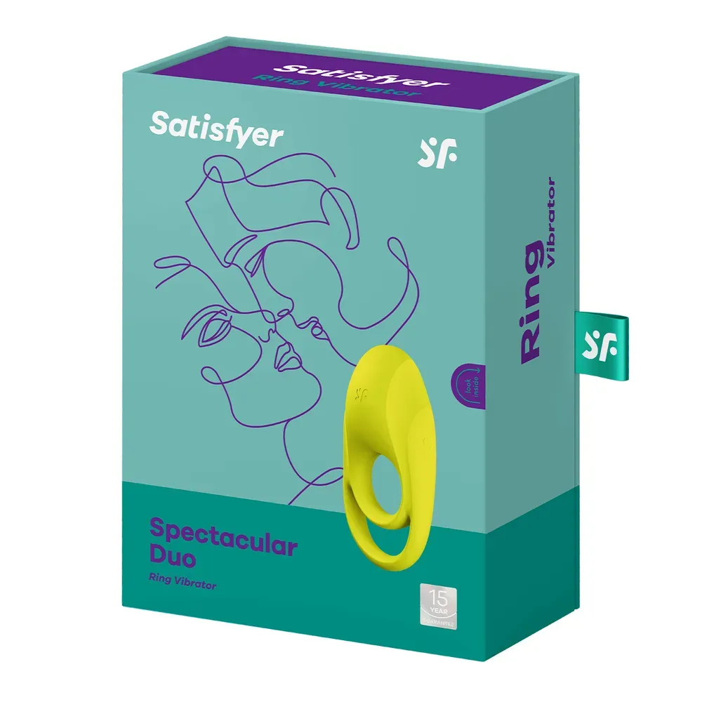 эрекционное кольцо satisfyer spectacular duo, жёлтое в Мурманске