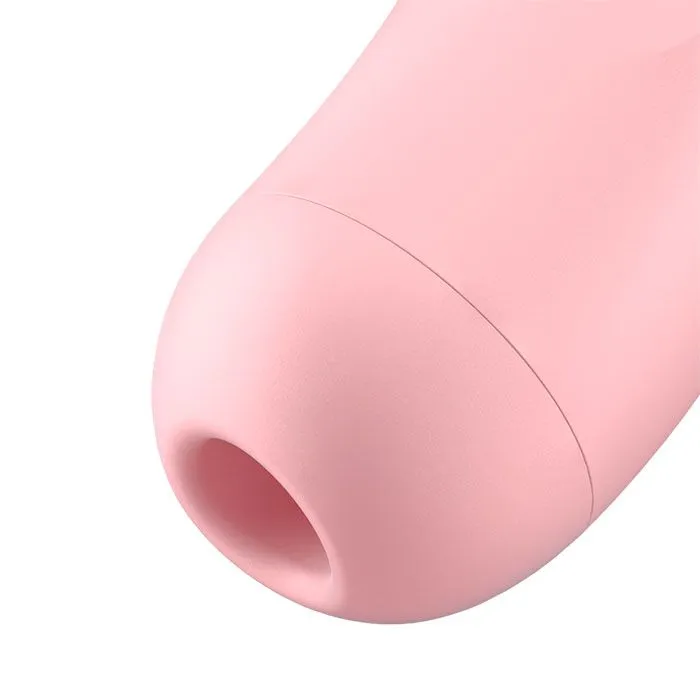 вакуум-волновой бесконтактный стимулятор клитора satisfyer curvy 2+, светло-розовый в Мурманске