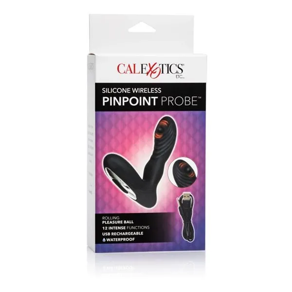 стимулятор простаты california exotic novelties wireless pinpoint probe, черный в Мурманске