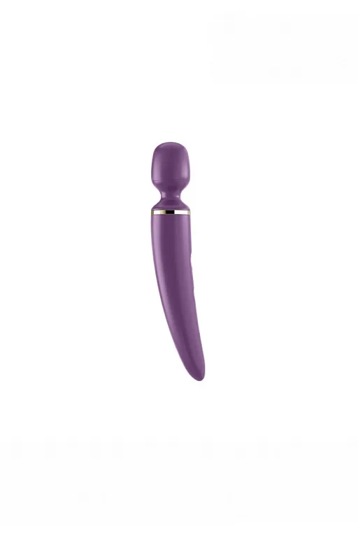 универсальный вибромассажер satisfyer wand-er woman (purple/gold) в Мурманске