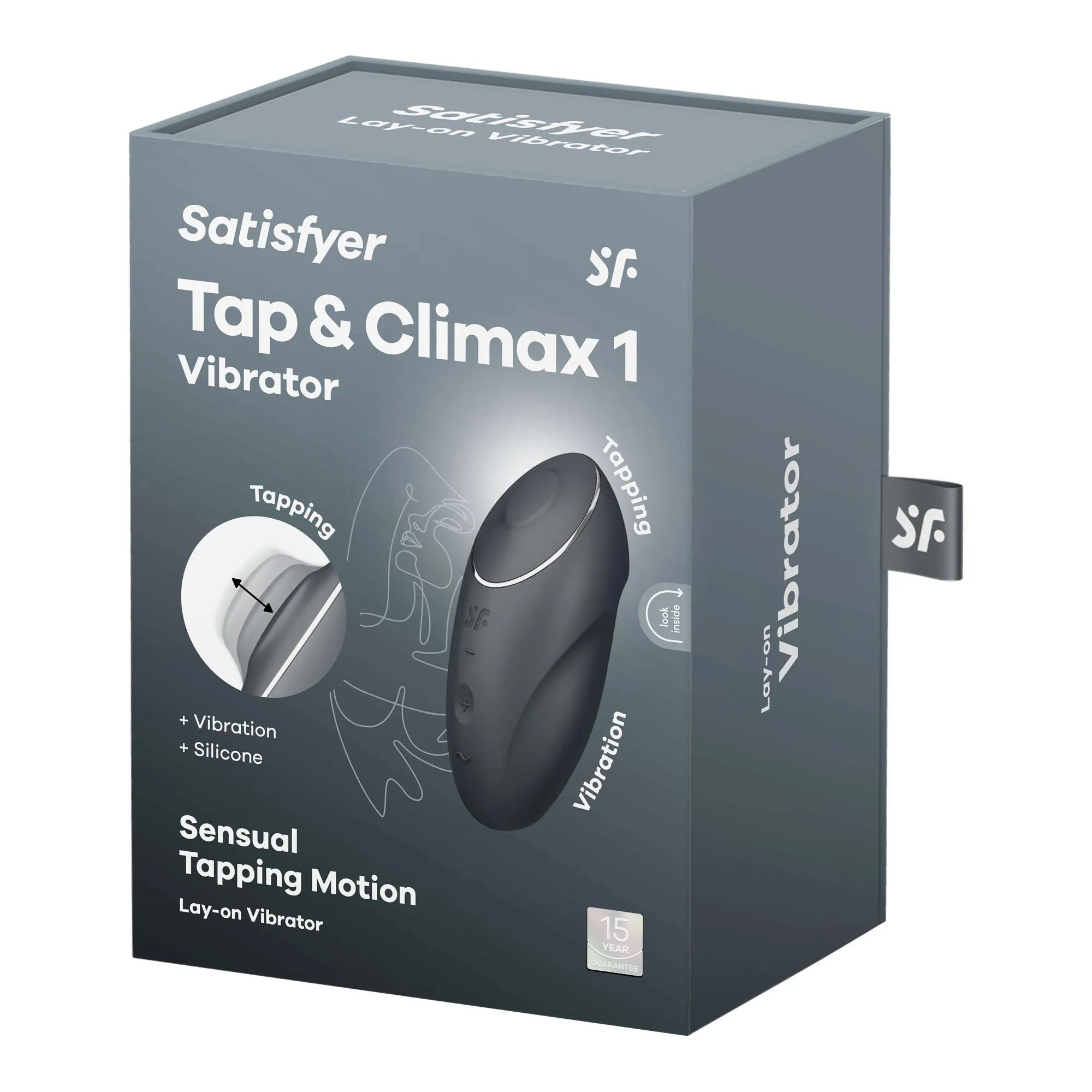 Пульсирующий массажер Satisfyer Tap&Climax 1 black 046013SA