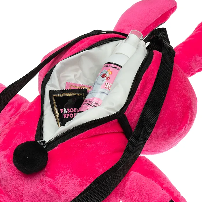 рюкзак pinkrabbit с логотипом и лапками антистресс в Мурманске