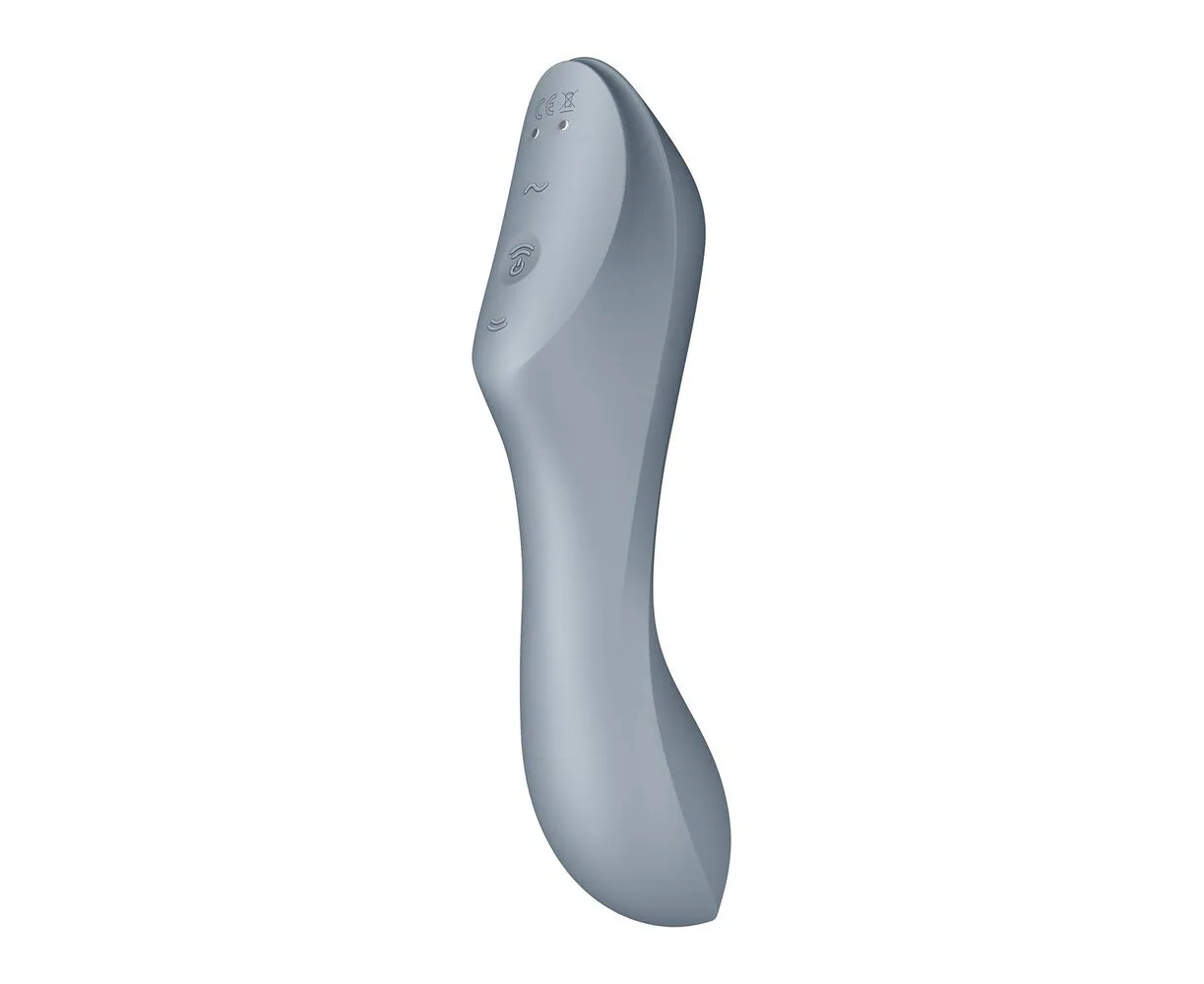 вакуумный массажер satisfyer curvy trinity 3 bluegrey 036533sa в Мурманске