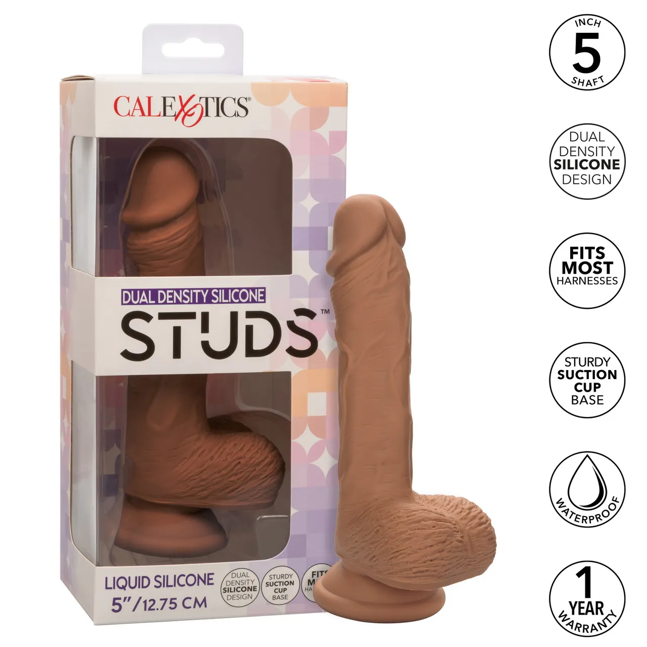 фалоимитатор dual density silicone studs (12,75 х 3,25 см.) в Мурманске