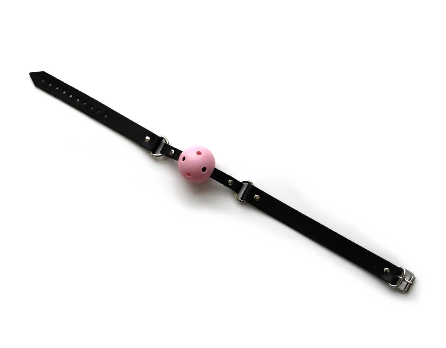 кляп-шарик pinkrabbit с кожаным ремешком в Мурманске