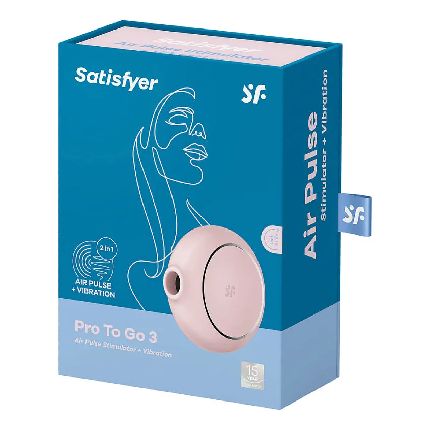 вакуумный массажер satisfyerpro to go 3 rose 045146sa в Мурманске