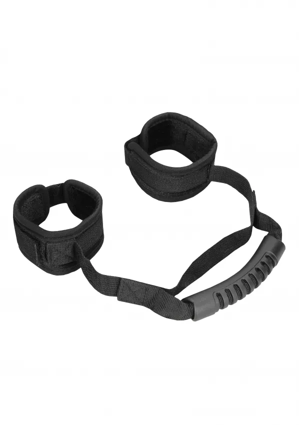 наручники (оковы, фиксаторы) v&v adjustable handcuffs with handle в Мурманске