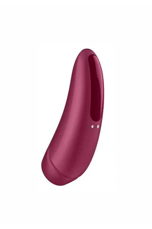 вакуумный массажер с вибрацией satisfyer curvy 1 plus rose red 001821sa в Мурманске