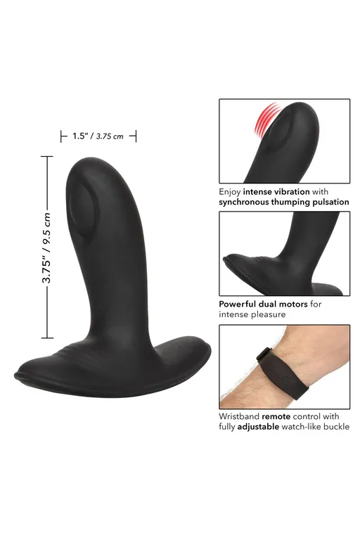 анальный стимулятор pulsing probe с функией "пульсирующее воздействие" и управлением с браслета в Мурманске