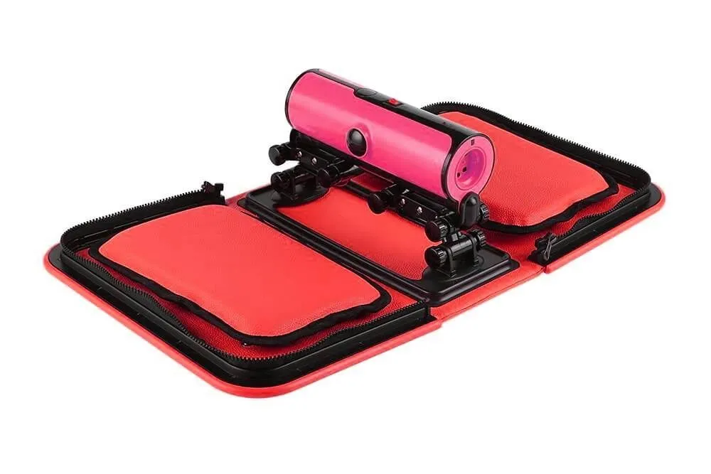 секс-машина в сумке pinkrabbit 310-x5, красная в Мурманске