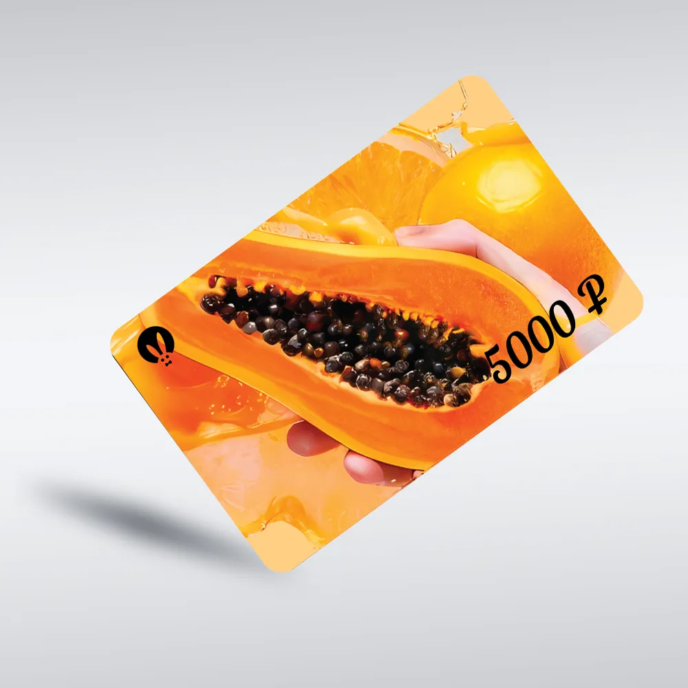 Карта подарочная 5000 рублей