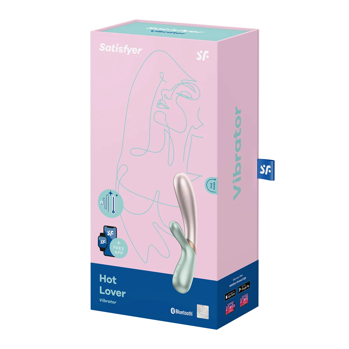 Вибратор Satisfyer Hot Lover Connect App green 002507SA