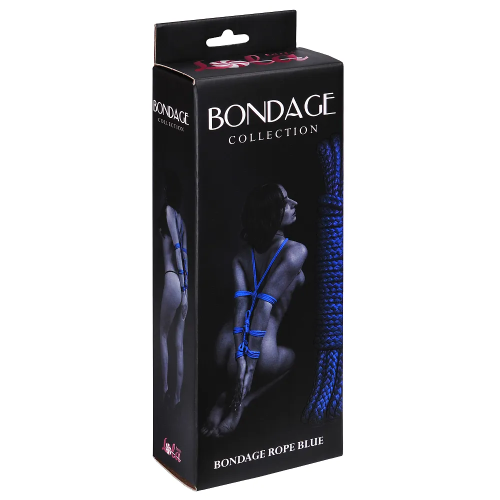 веревка bondage collection blue 9м 1040-02lola в Мурманске