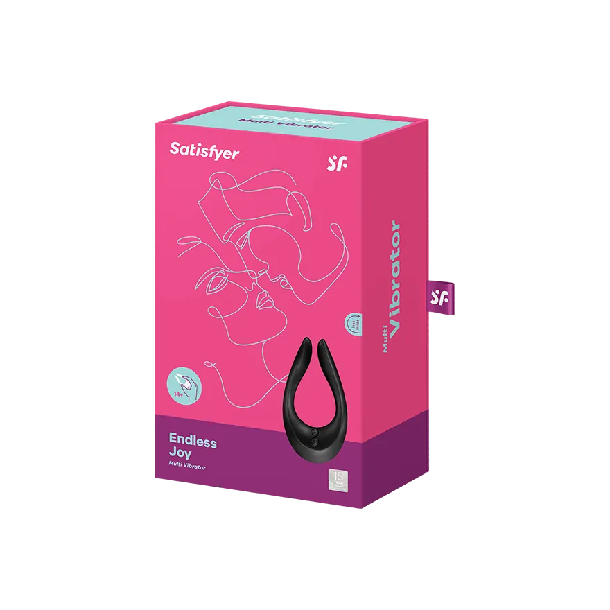 cтимулятор satisfyer endless joy, черный в Мурманске