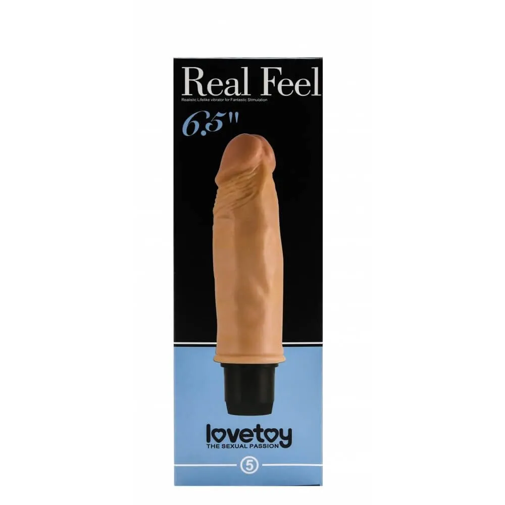 вибратор lovetoy real feel 6.5, телесный в Мурманске