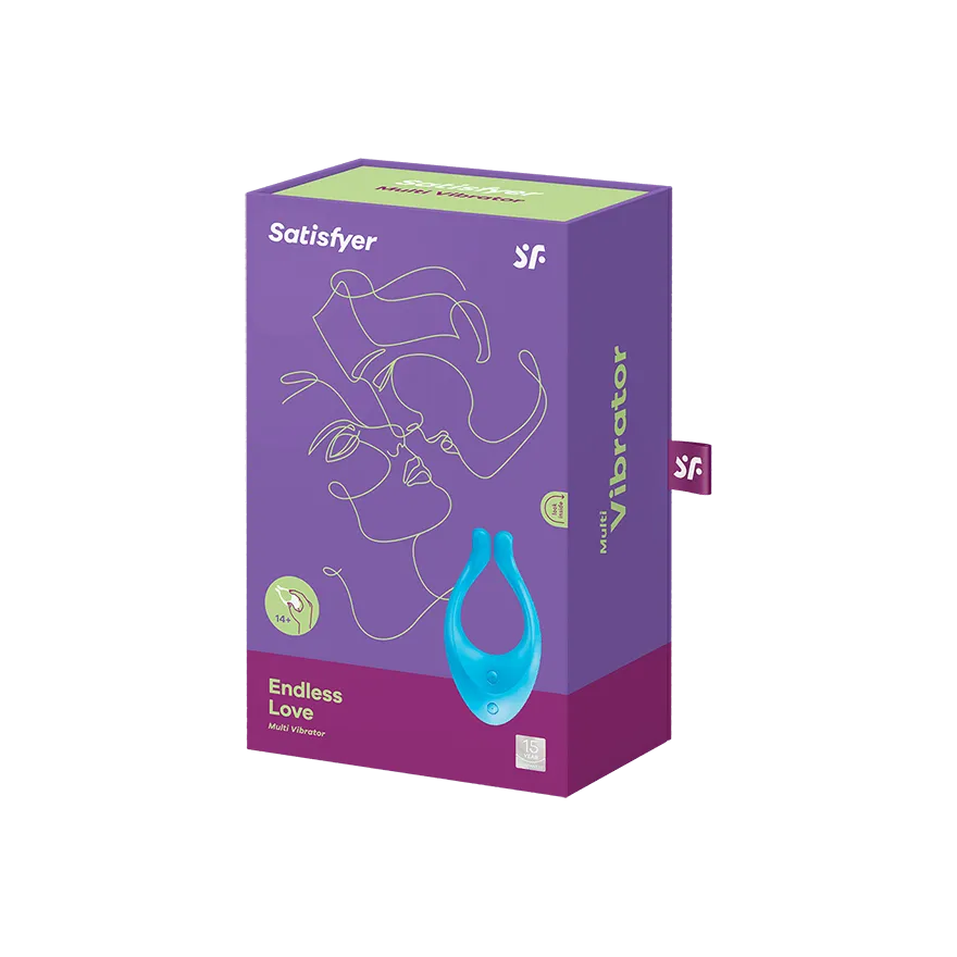 cтимулятор satisfyer endless love, голубой в Мурманске