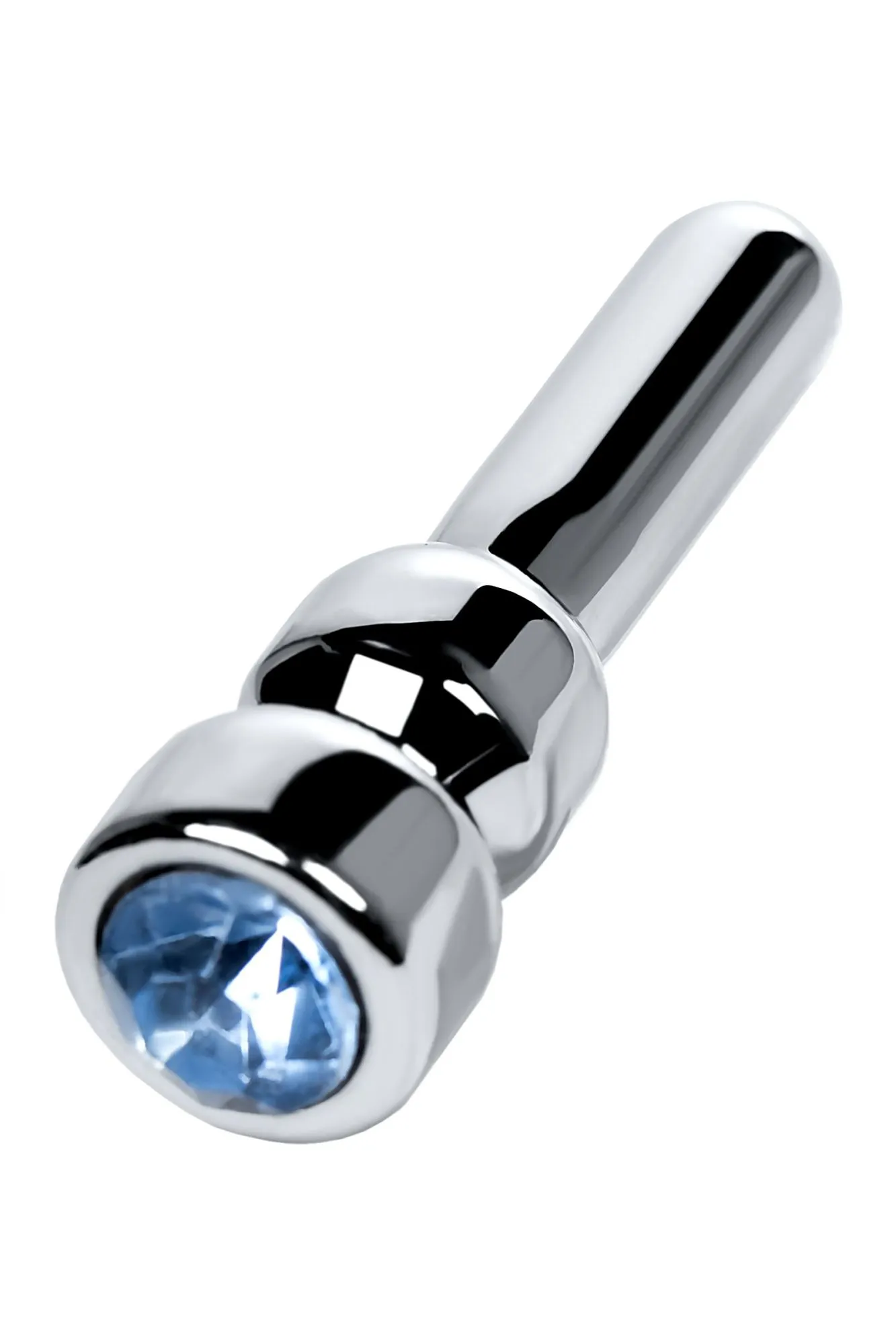 уретральный плаг со стразом малый, toyfa metal, серебряный в Мурманске