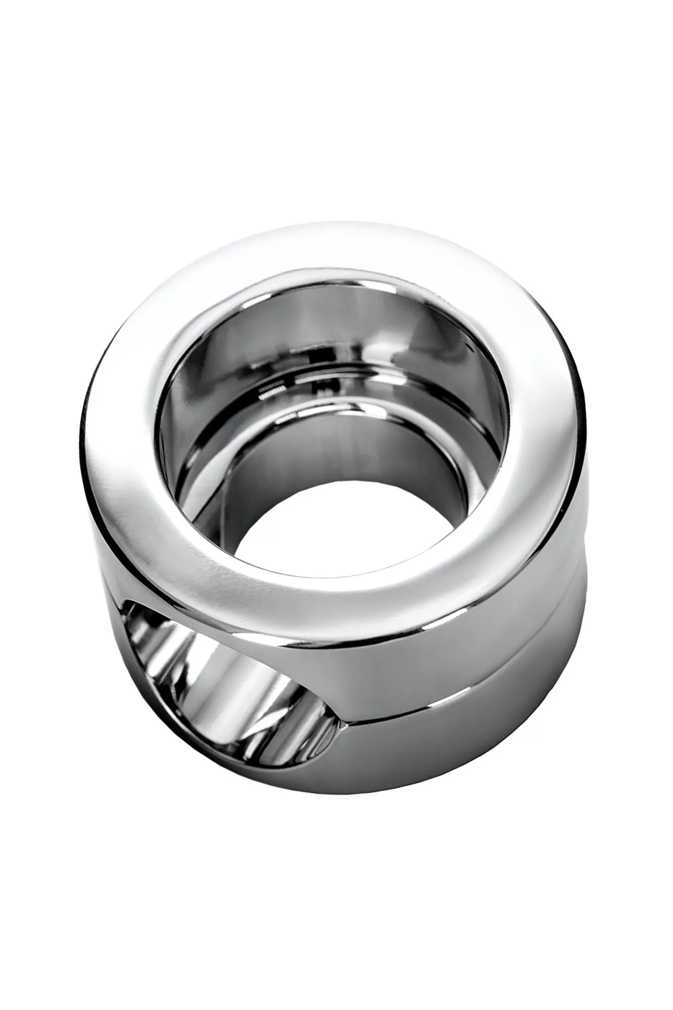 утяжелитель на пенис и мошонку toyfa metal, серебряный в Мурманске