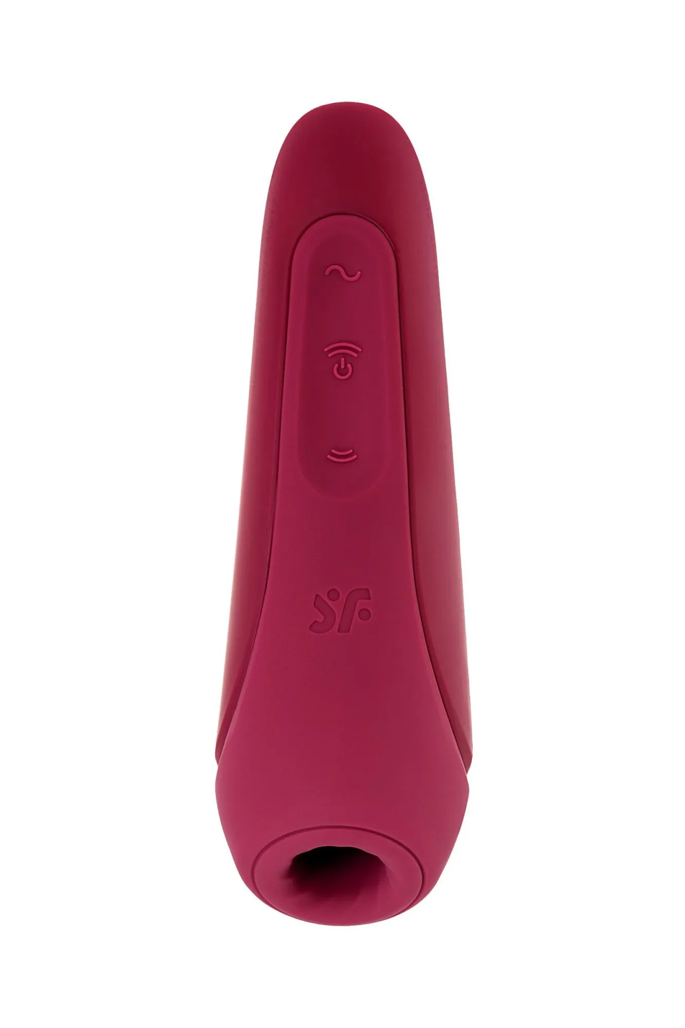 вакуум-волновой бесконтактный стимулятор клитора satisfyer curvy 1+, силикон, красный, 13,41 см. в Мурманске
