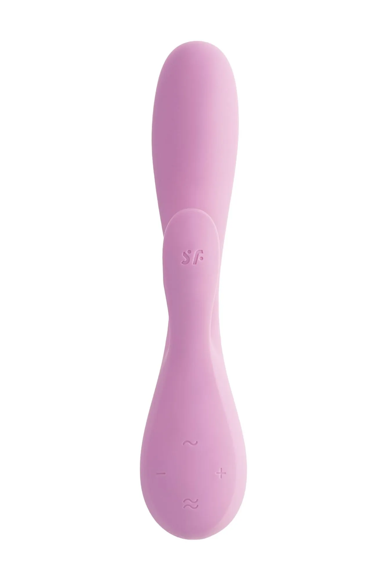 нереалистичный вибратор satisfyer mono flex, силикон, розовый, 20,4 см. в Мурманске