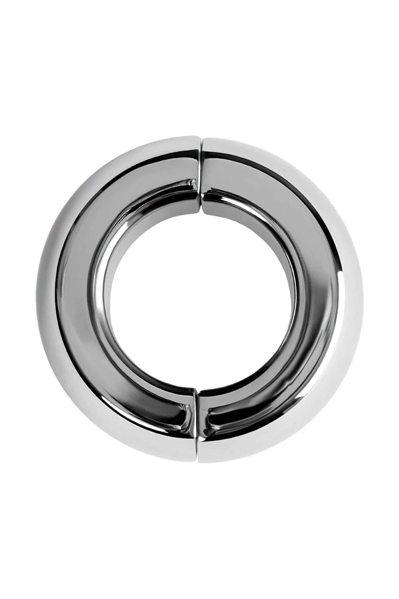 утяжелитель на мошонку toyfa metal на магнитах, серебряный в Мурманске