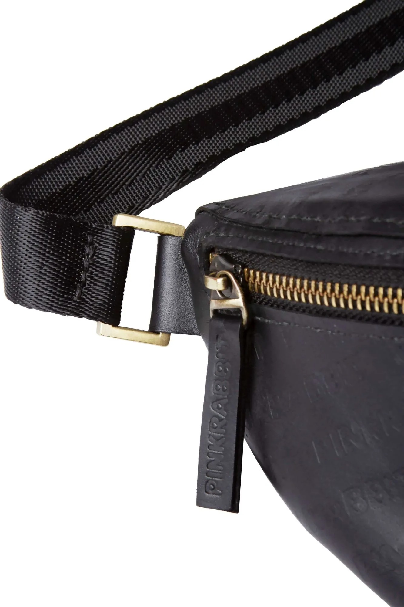 бананка черная с кольцом и принтом в Мурманске