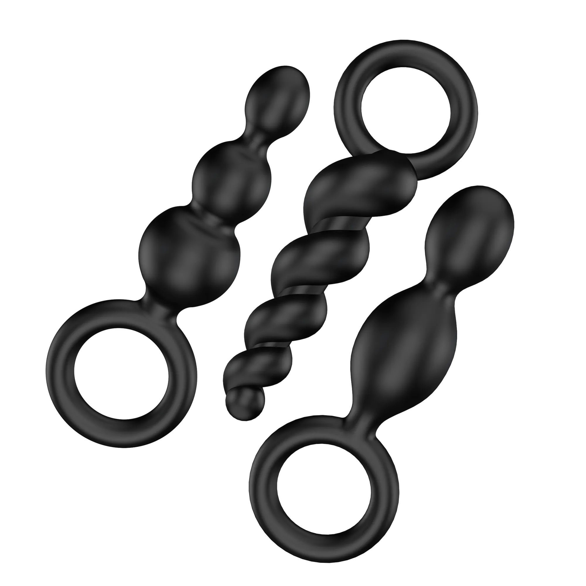 комплект анальных стимуляторов satisfyer black 000756sa в Мурманске