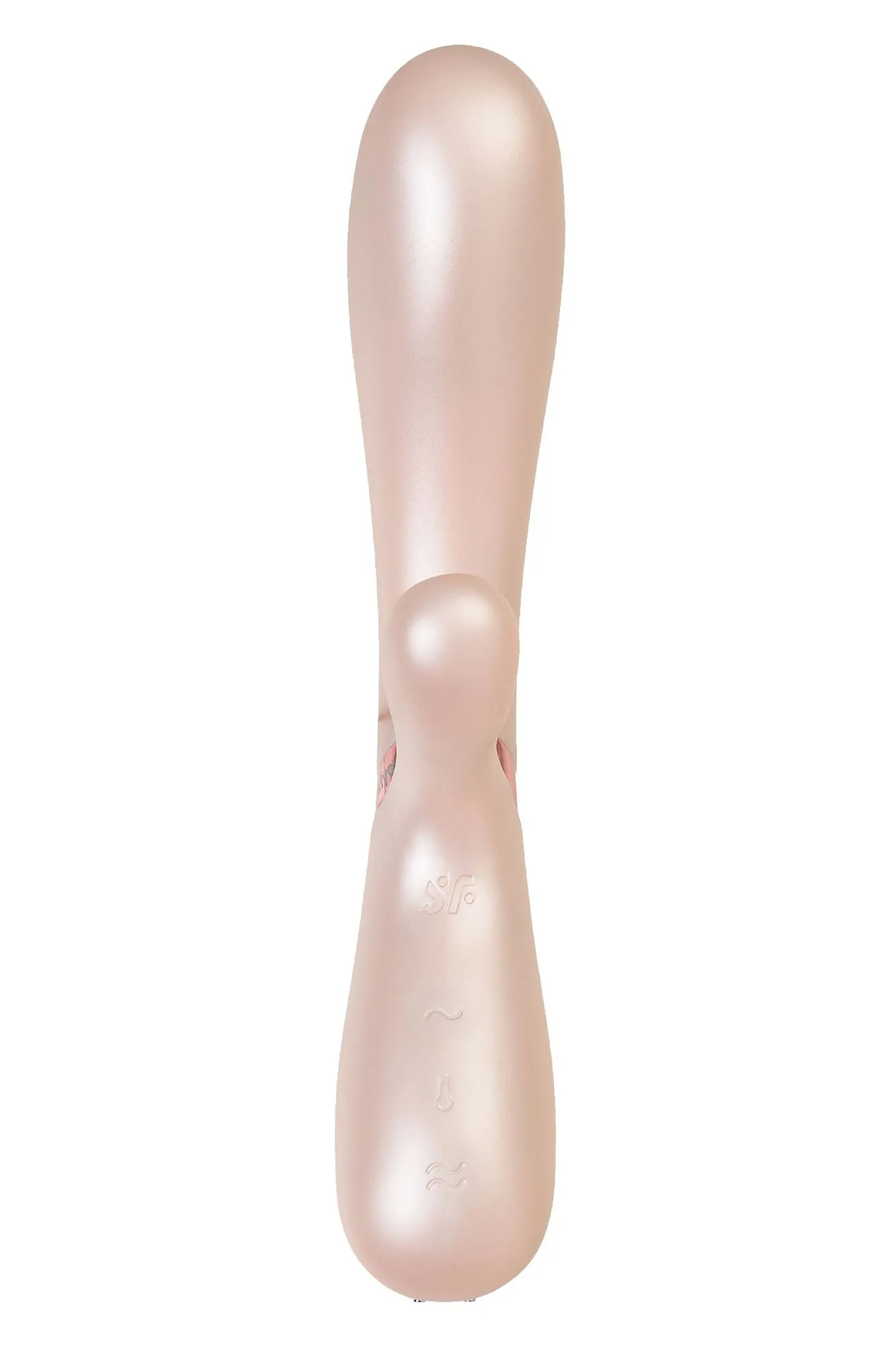 вибратор satisfyer hot lover с клиторальным стимулятором, серебряный в Мурманске