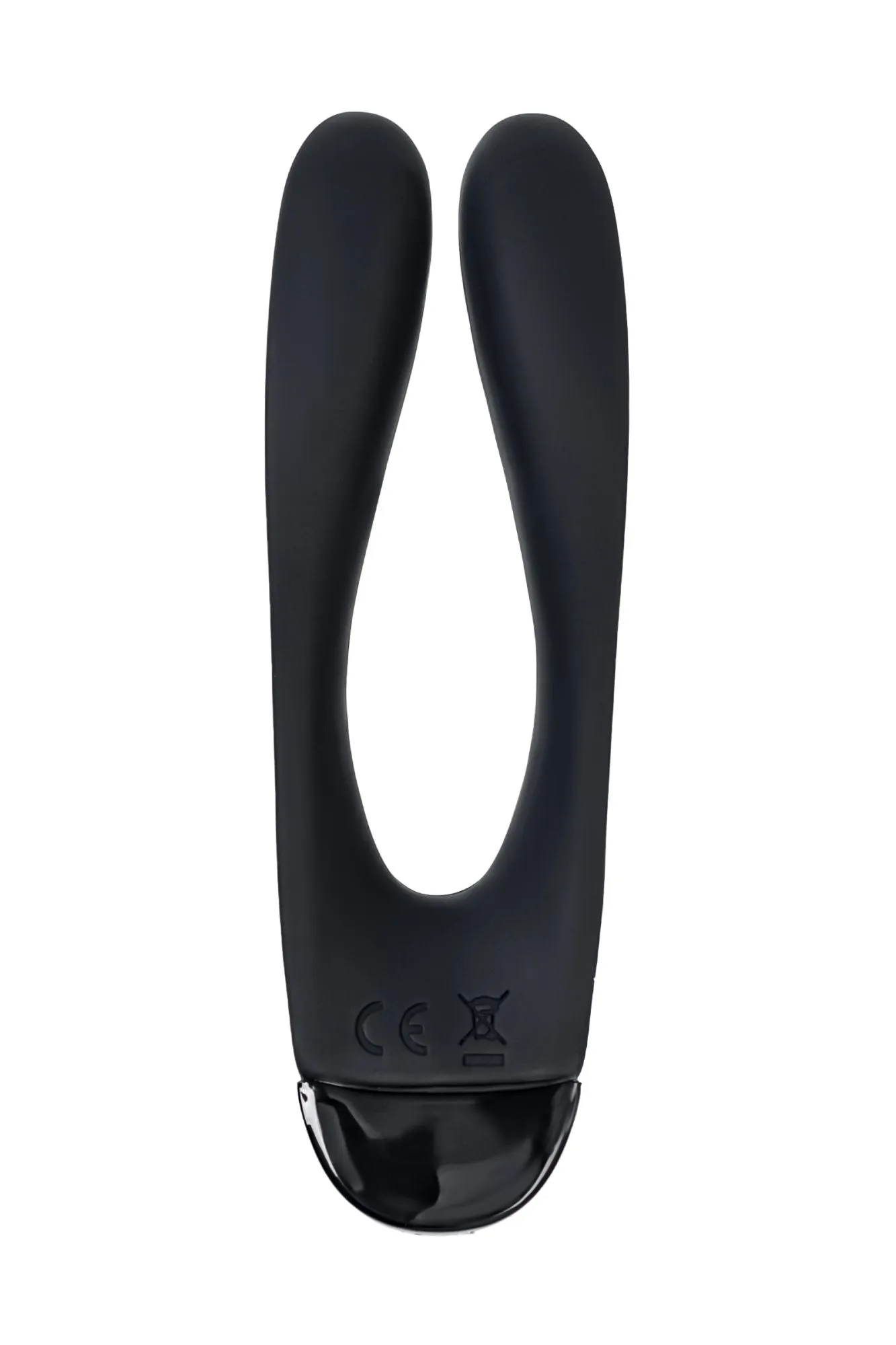 многофункциональный стимулятор для пар satisfyer partner candy cane, силикон, чёрный в Мурманске