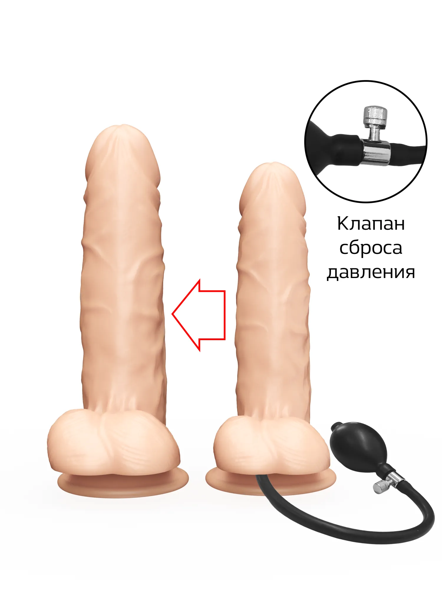 надувной фаллоимитатор lovetoy коробочная версия 171303ru в Мурманске