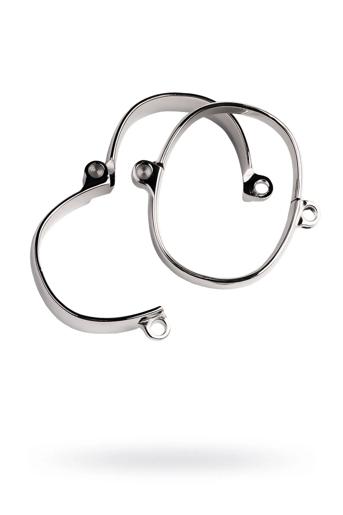 наручники, toyfa metal, серебристые, 6,5х8 см в Мурманске