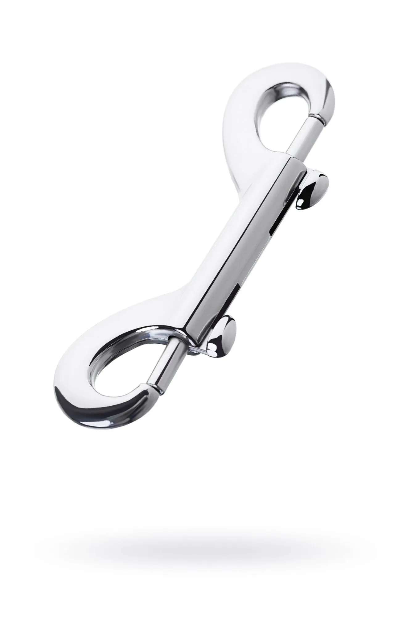 карабин двусторонний toyfa metal, металл, серебряный, 9 см в Мурманске