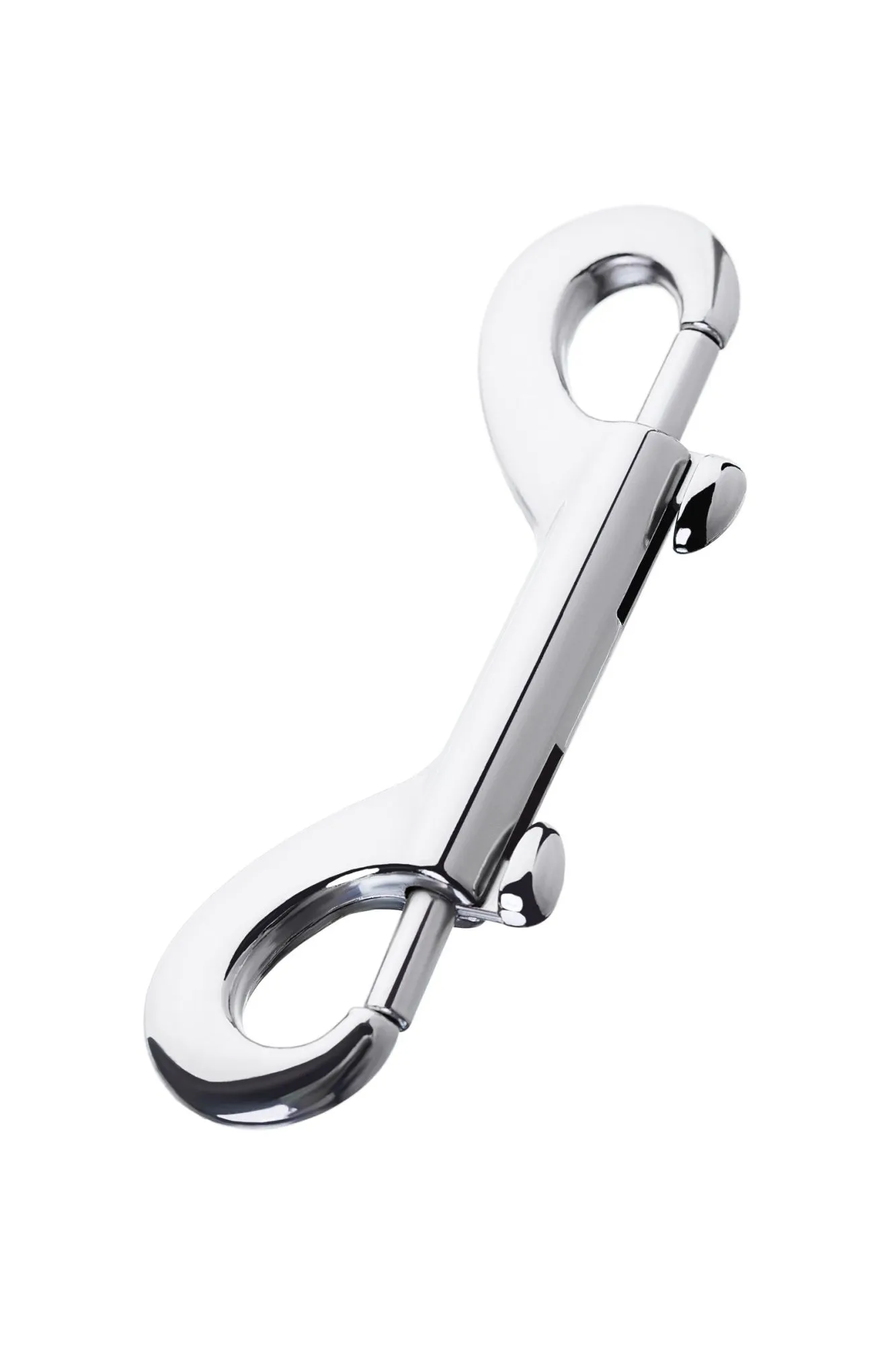 карабин двусторонний toyfa metal, металл, серебряный, 9 см в Мурманске