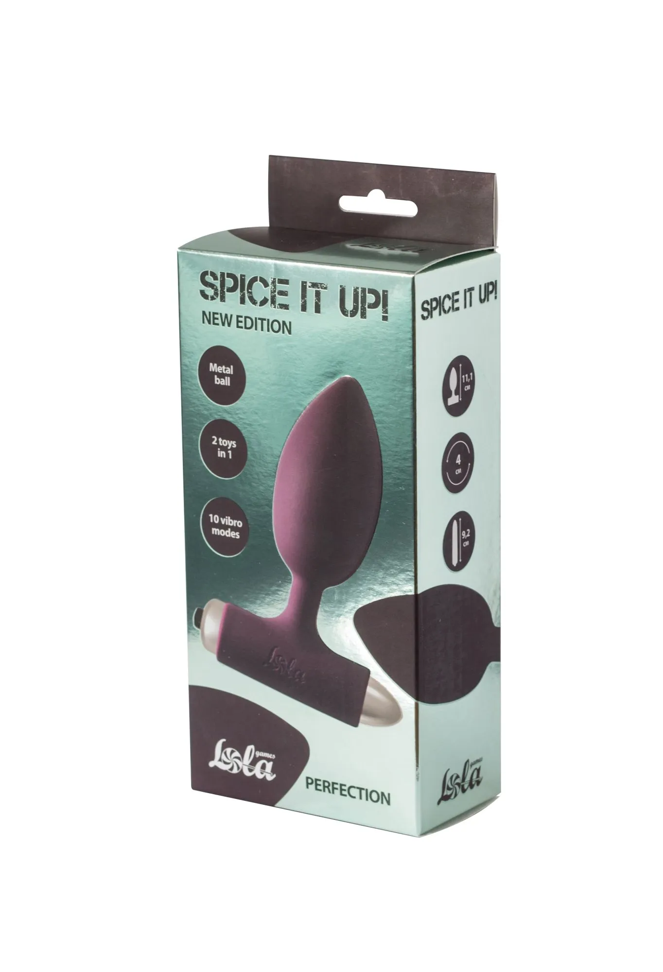 анальная пробка с вибрацией spice it up new edition perfection wine red 8014-03lola в Мурманске