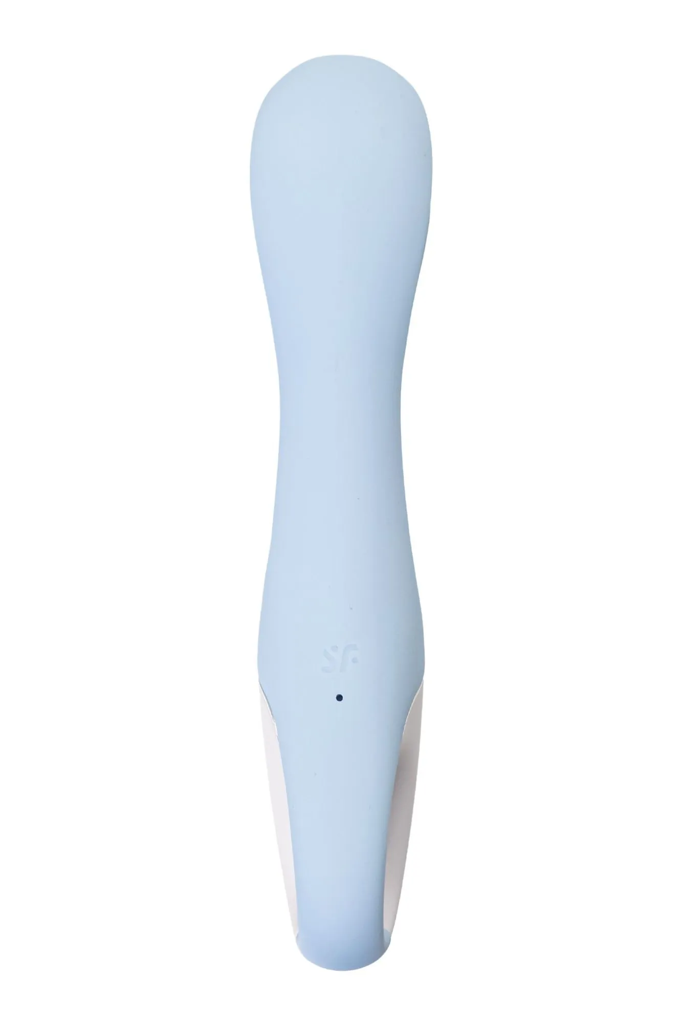 нереалистичный вибратор satisfyer air pump vibrator 5, силикон, голубой,  см. в Мурманске