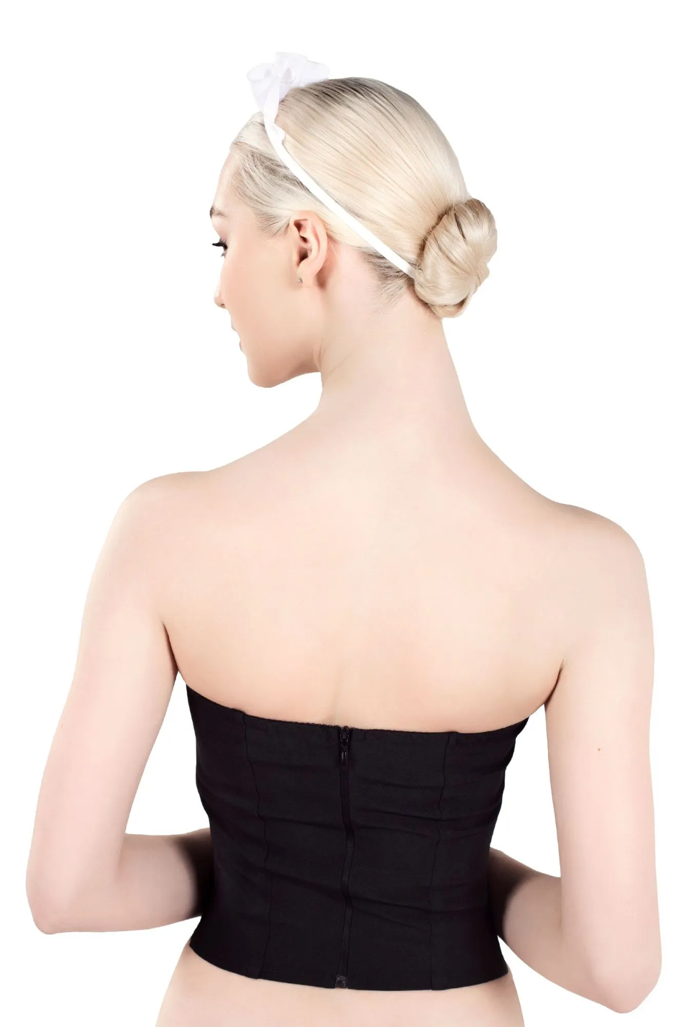 Эротическое верхняя часть костюма «горничная», pecado bdsm, корсет, головной убор, черно-белый, 44 в Мурманске